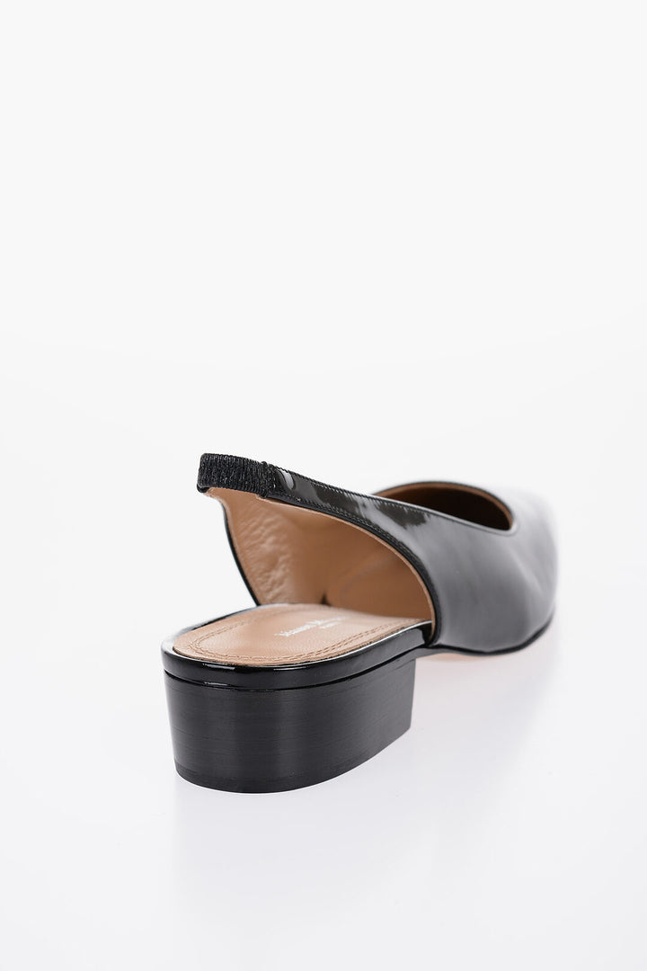 Maison Margiela Slingback Patent Leather Ballerinas