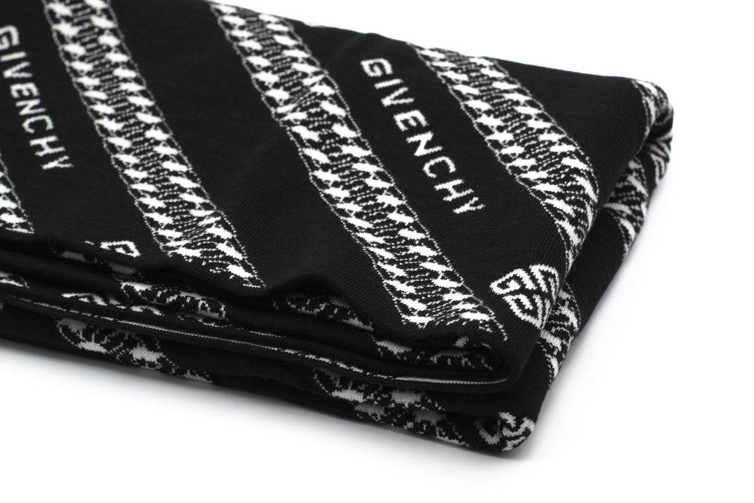 Givenchy Black Scarf - Luxurious & Timeless Accessory with Iconic Logo