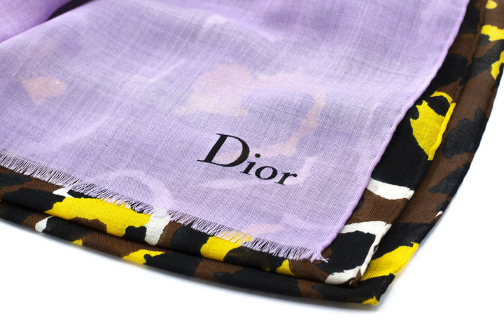 Dior Scarves - Luxurious Violet-Multi Italian-Made Scarf