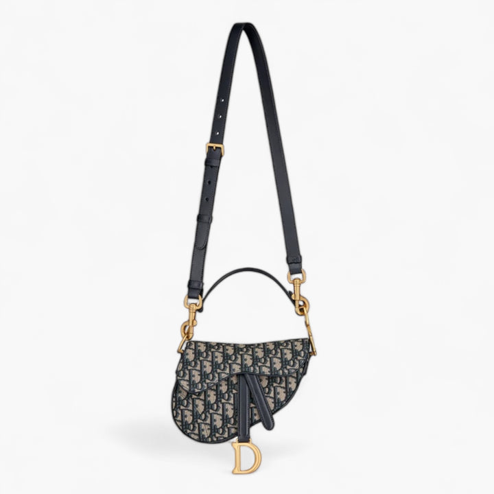 Dior Mini Saddle Bag with Strap