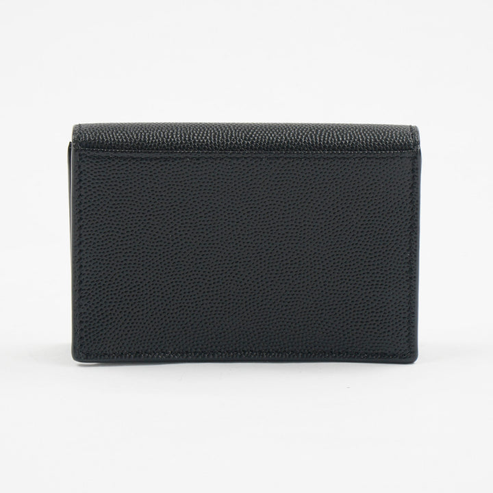 Saint Laurent Black Wallet – Elegant and Functional Accessory Made in Italy