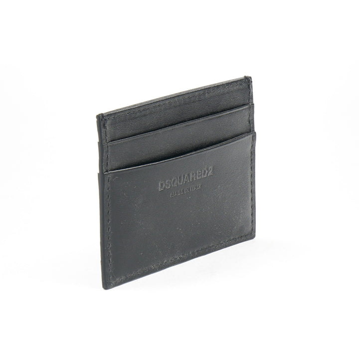 Dsquared2 Black Wallet - Stylish and Functional Italian Craftsmanship