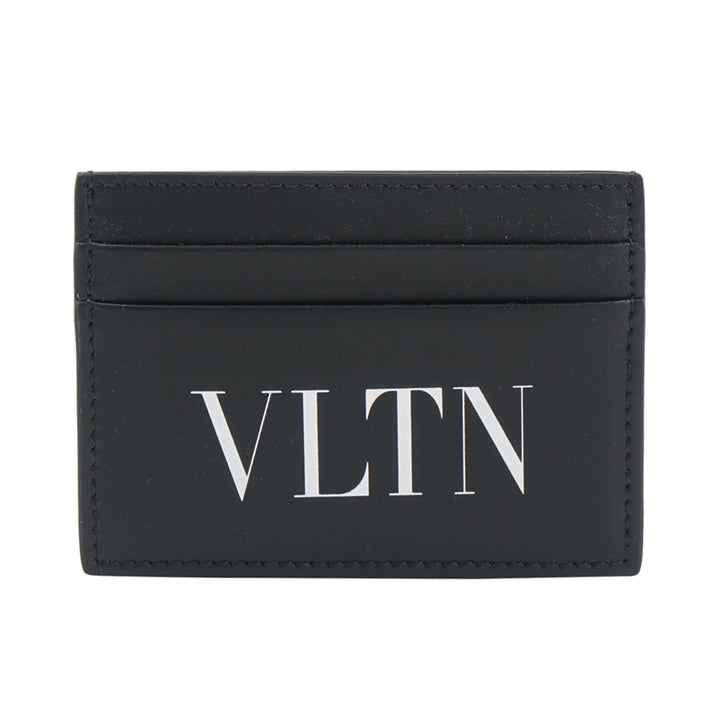 Valentino Black Wallet with VLTN Logo - Made in Italy