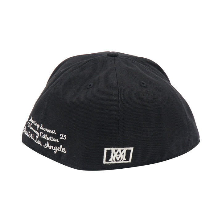 Amiri Black Hat with Embroidered Logo