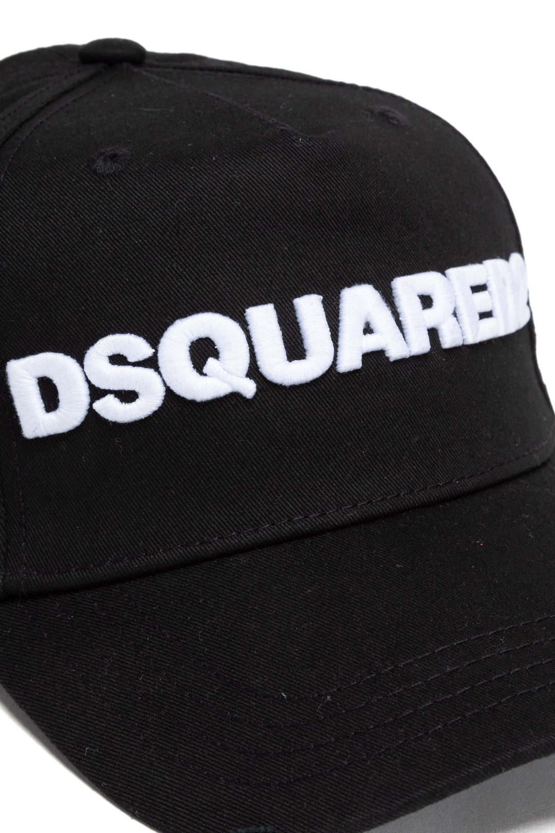 Cappello nero Dsquared2 - Cappellino con logo premium ricamato e cinturino regolabile