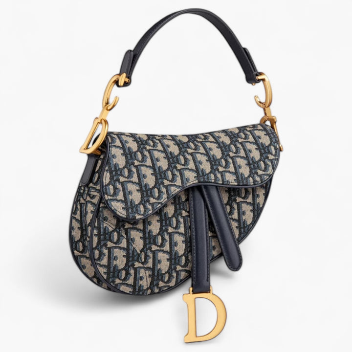 Dior Mini Saddle Bag with Strap