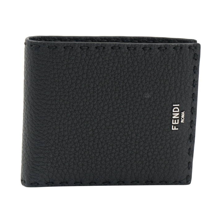 Fendi Black Leather Wallet - Luxury Italian Craftsmanship