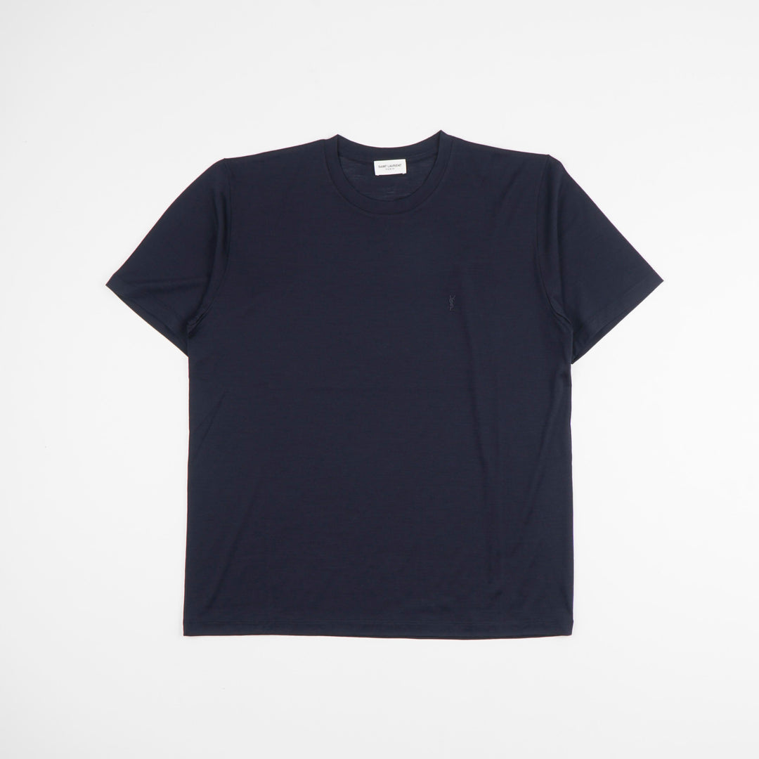 Saint Laurent Blue T-Shirts and Polos - Made in Italy, Versatile and Stylish