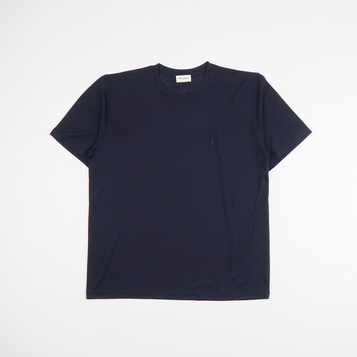 Saint Laurent Blue T-Shirts and Polos - Made in Italy, Versatile and Stylish