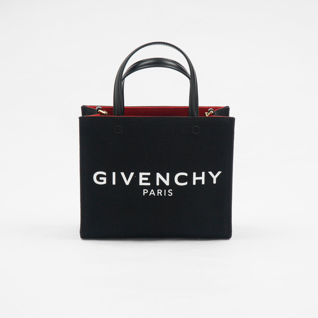 Givenchy Black Tote Bag with Paris Logo