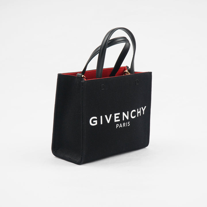 Givenchy Black Tote Bag with Paris Logo