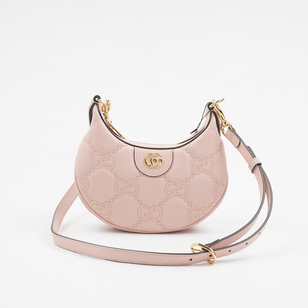 Gucci Pink Handbag with Interlocking GG Logo