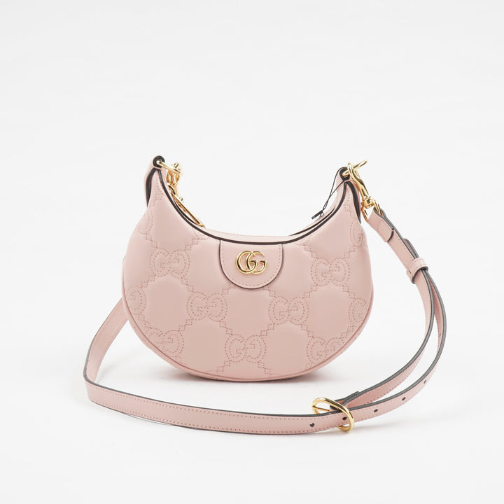 Gucci Pink Handbag with Interlocking GG Logo