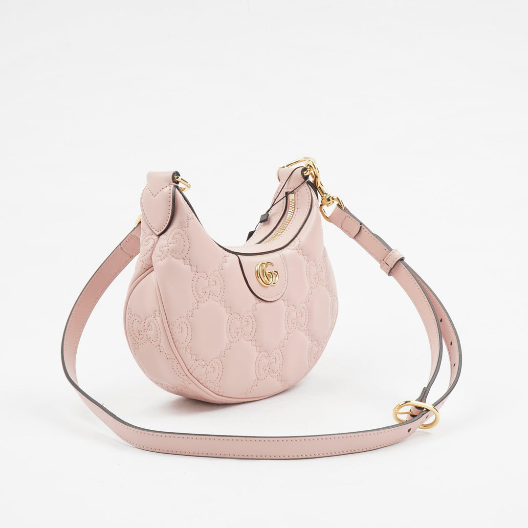 Gucci Pink Handbag with Interlocking GG Logo