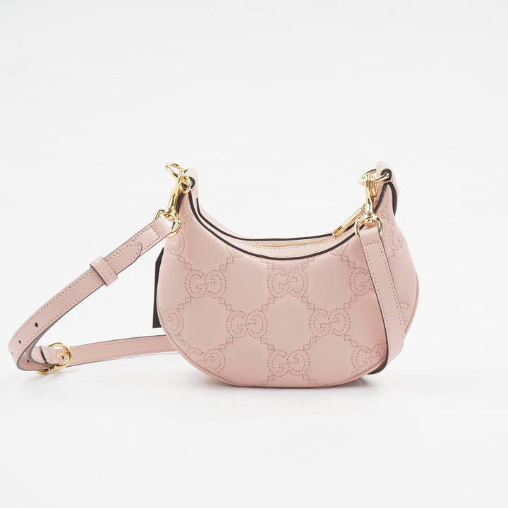 Gucci Pink Handbag with Interlocking GG Logo