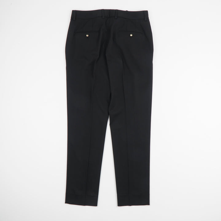 Dolce & Gabbana Tailored Trousers in Nero - Italian Craftsmanship for Formal Elegance