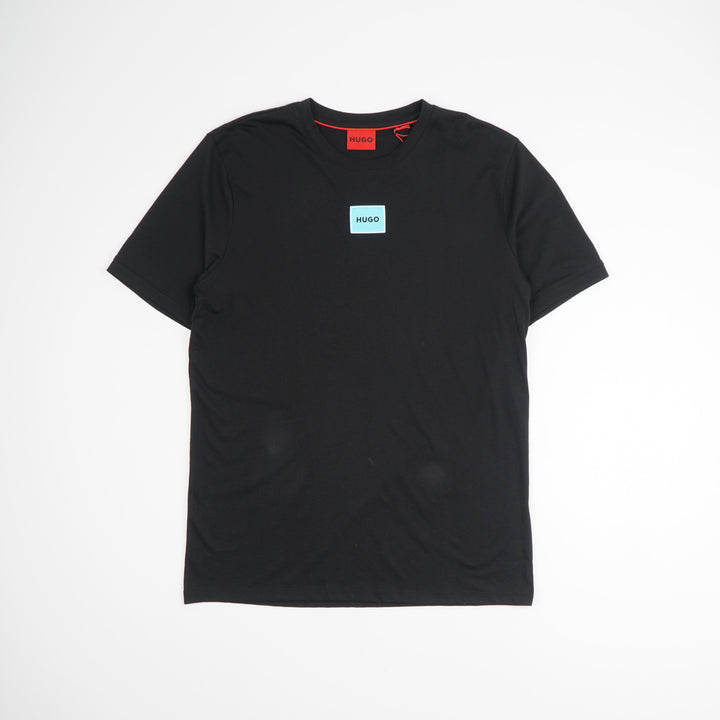 T-shirt classica nera HUGO BOSS da uomo