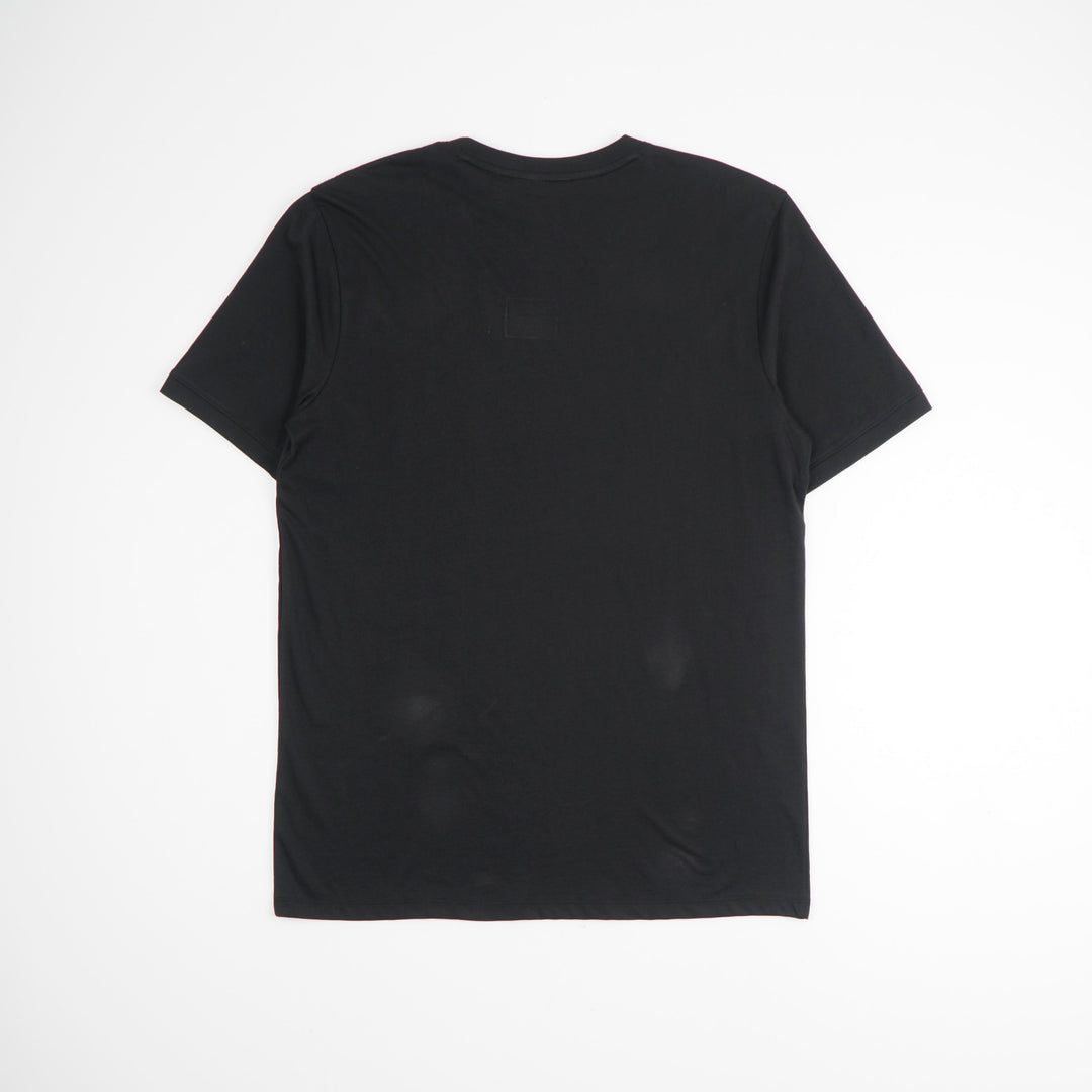 T-shirt classica nera HUGO BOSS da uomo