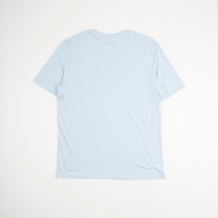 T-shirt HUGO BOSS da uomo, colore azzurro-bianco