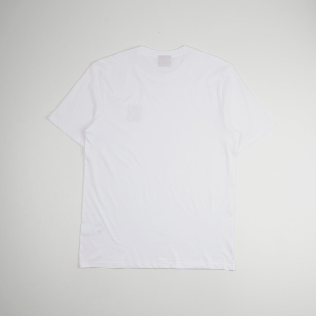 T-shirt classica bianca da uomo HUGO BOSS con logo