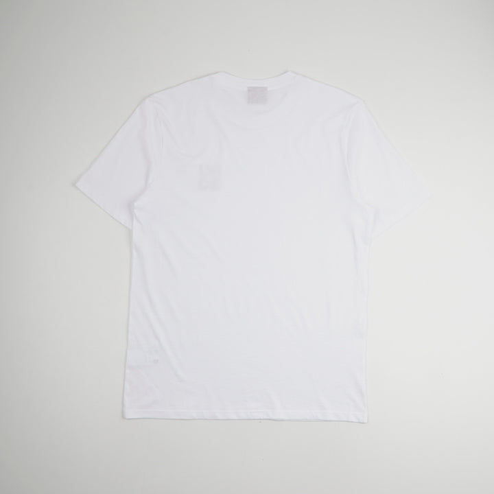 T-shirt classica bianca da uomo HUGO BOSS con logo