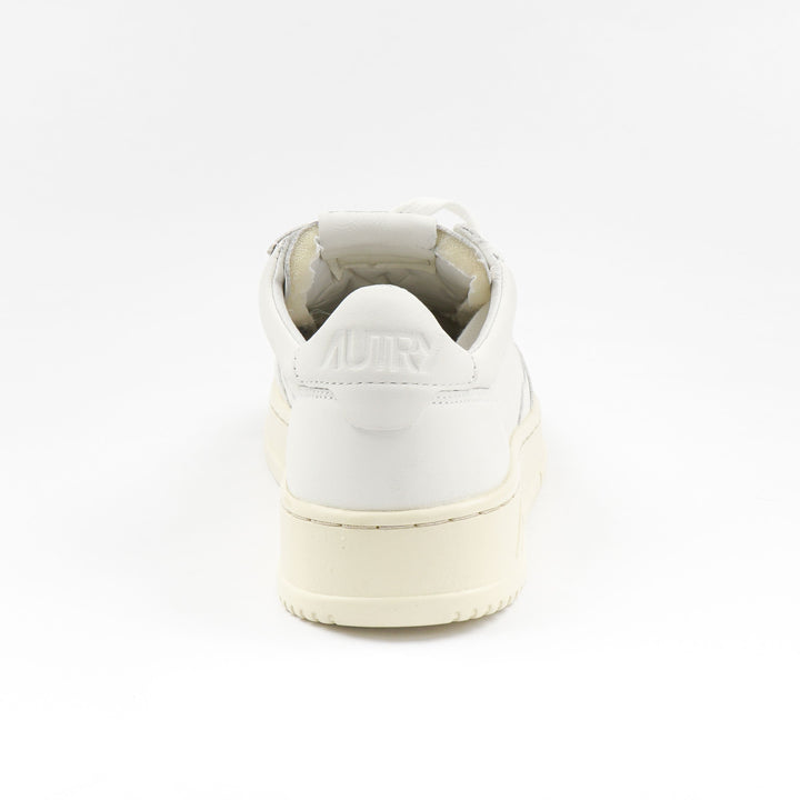 AUTRY White Leather Sneakers