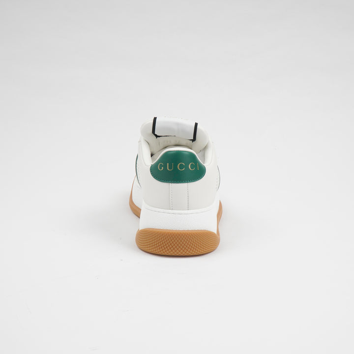 GUCCI White Chunky Wmns Web Sneakers