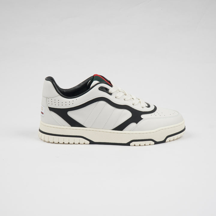 GUCCI Sneakers Re-Web White Leather