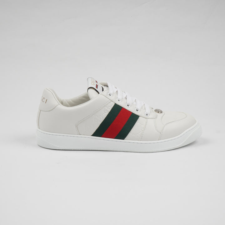 GUCCI White Men's Sneaker Ace Screener