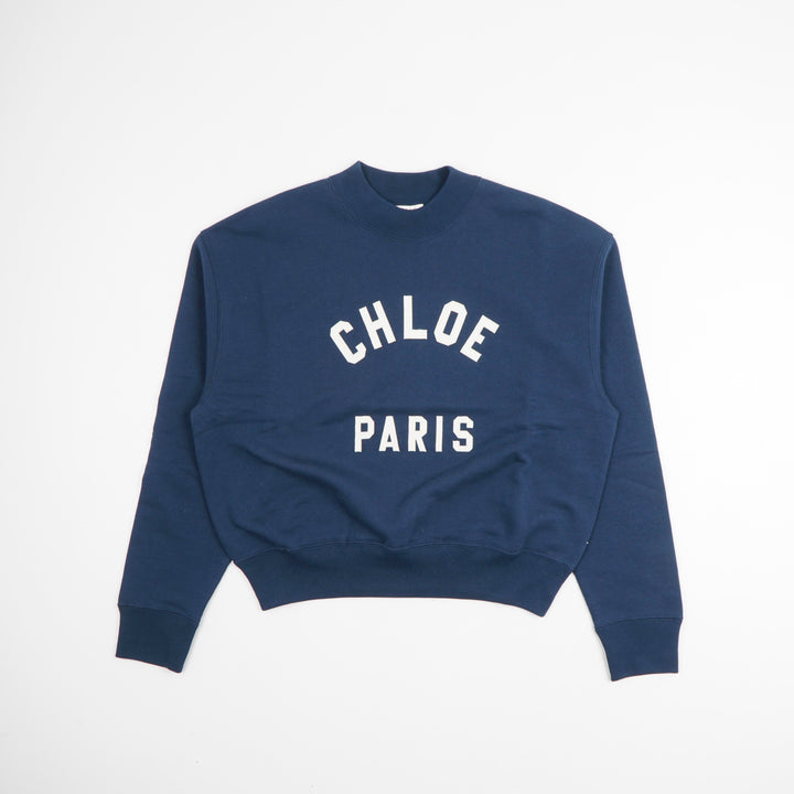 Chloé Navy-White Sweater