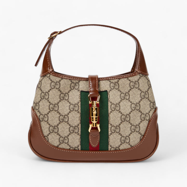 Gucci Jackie 1961 Mini Canvas Shoulder Bag