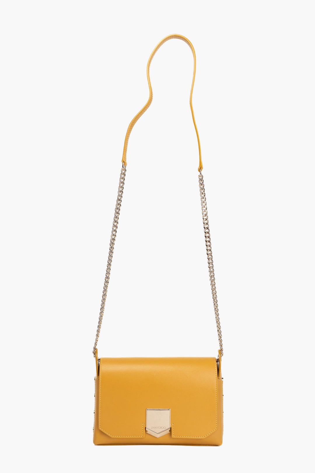 Jimmy Choo Lockett Crossbody Bag in Yellow