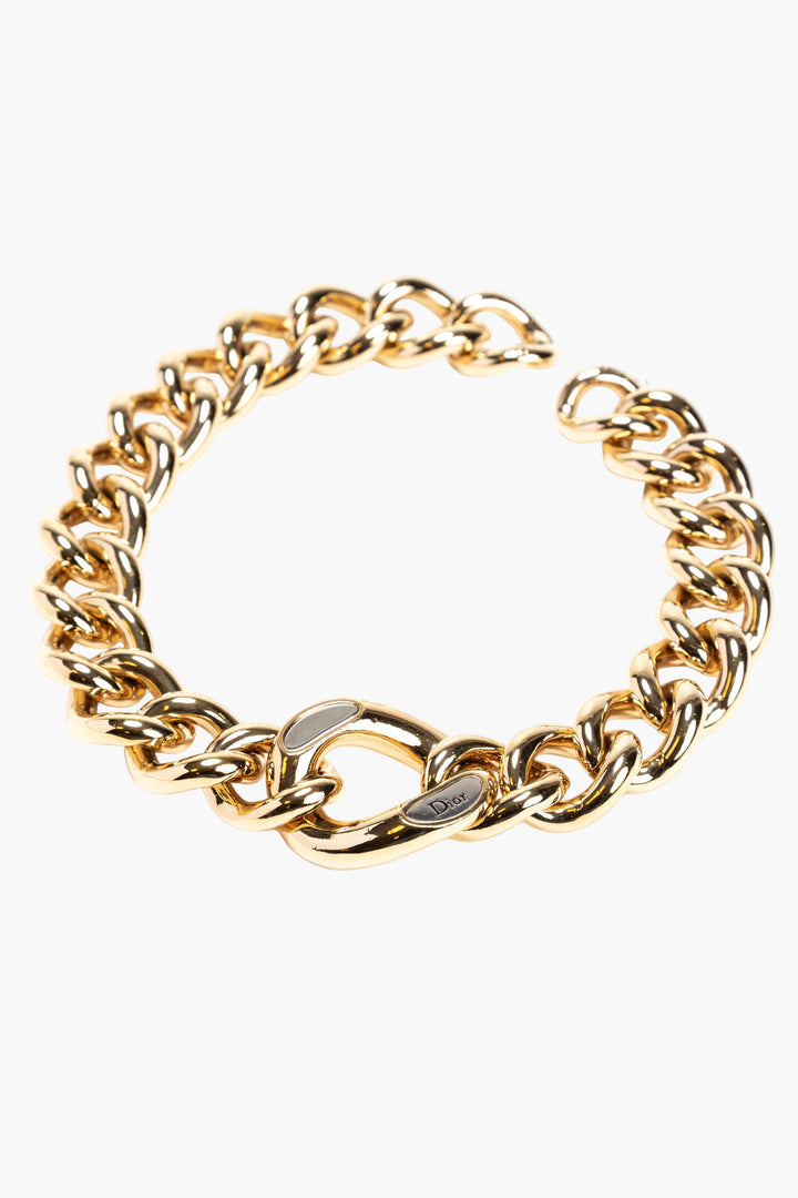 Dior Bijoux Golden Necklace - Luxurious Statement Jewelry for Any Occasion