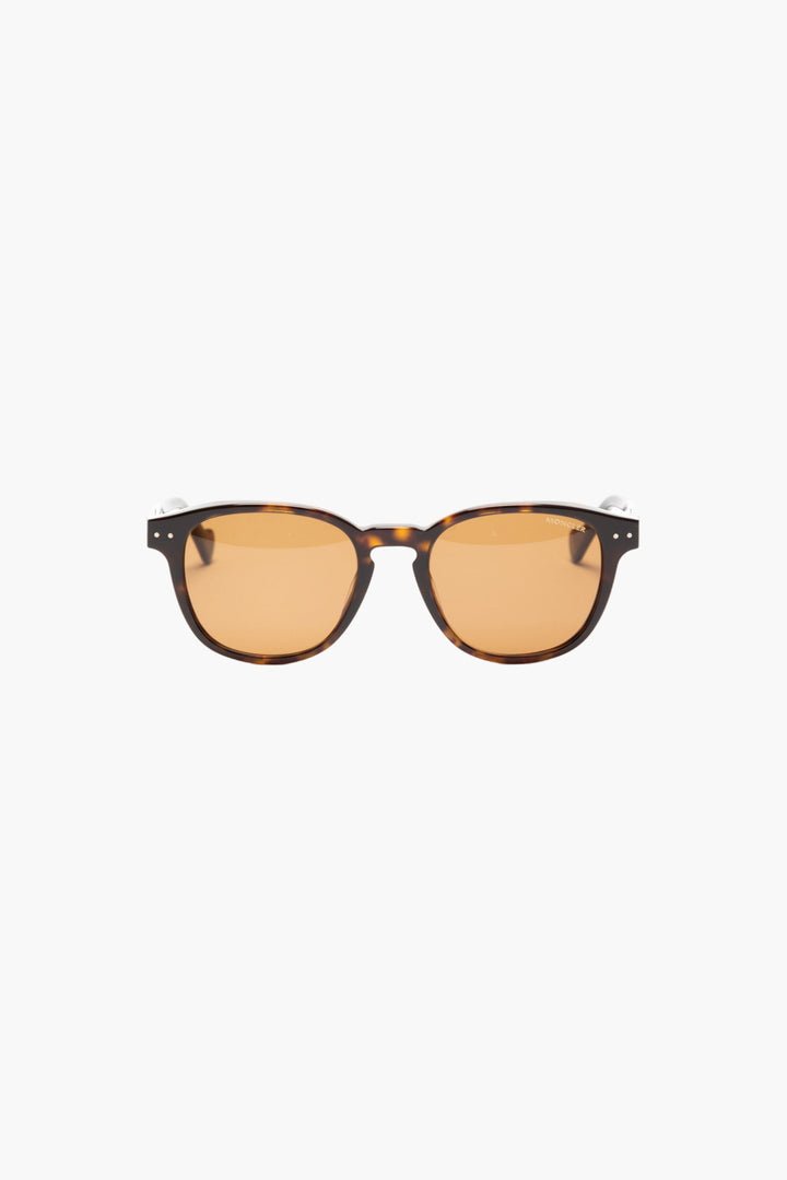 Moncler Tortoiseshell Frame Sunglasses with UV Protection