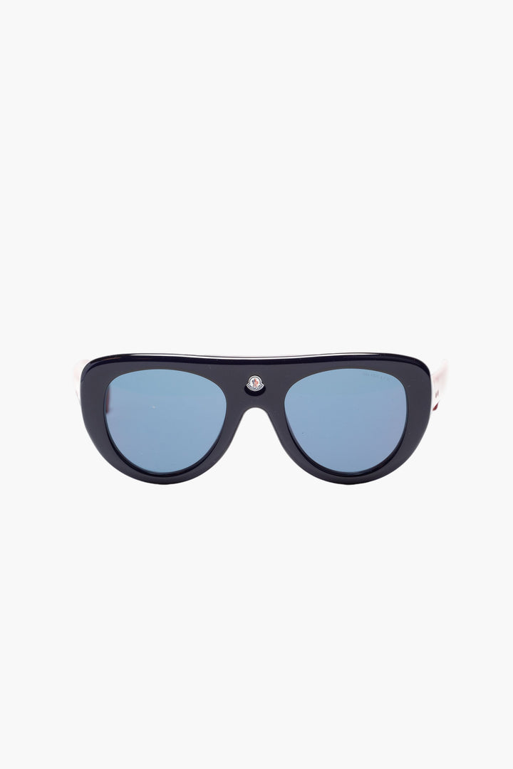 Moncler Sunglasses with Black Frame and UV Protection