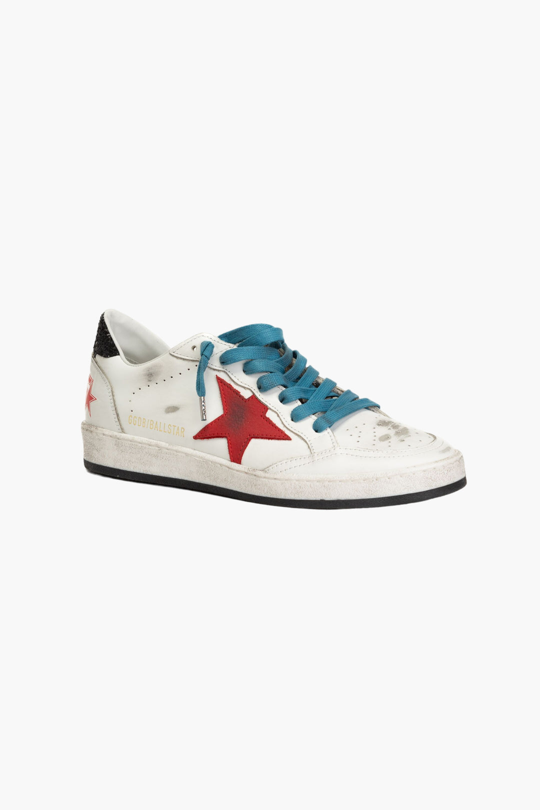 Golden Goose Sneakers - Italian Craftsmanship with Signature Star Patch and Distressed Detail