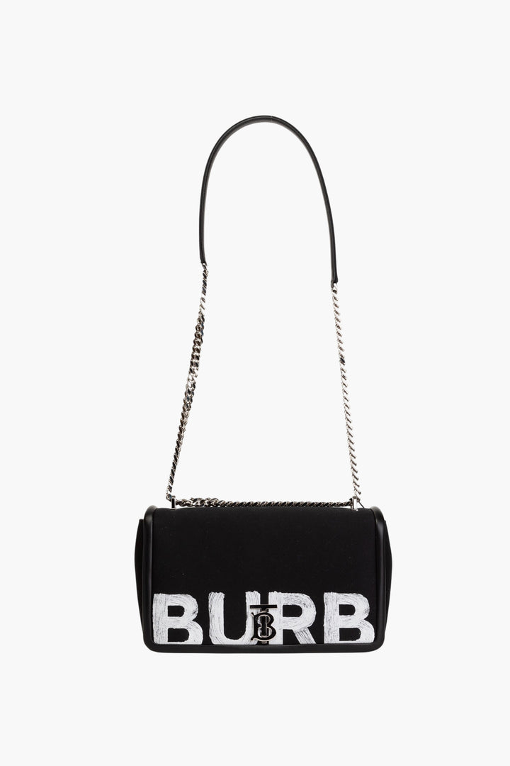 Borsa Burberry multicolore con tracolla a catena chic