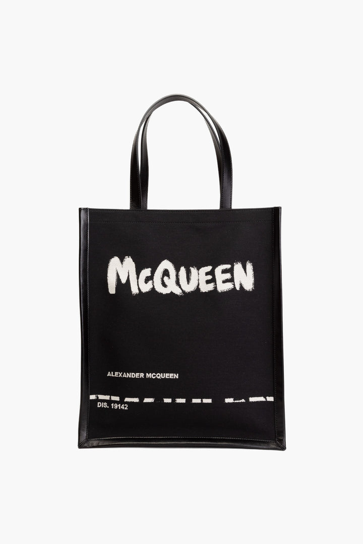 Borsa nera Alexander McQueen - Design iconico con interni spaziosi e lavorazione artigianale di alta qualità