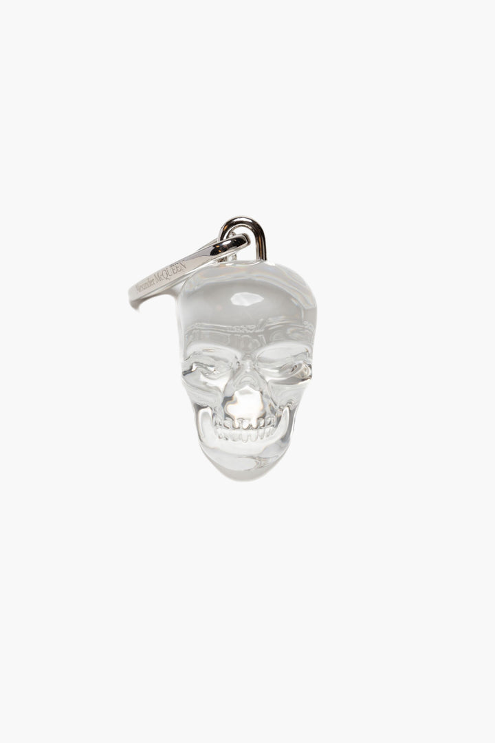 Alexander McQueen Skull Pendant Accessorio trasparente