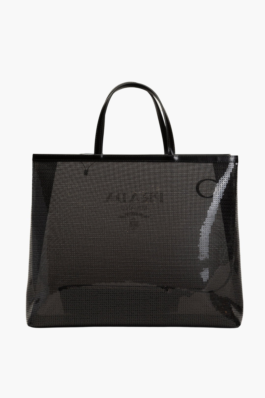 Prada Black Mesh Tote Bag