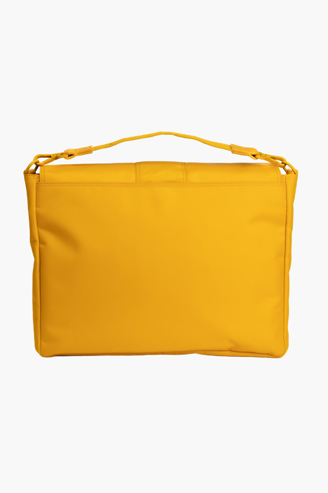 Fendi Yellow Baguette messenger bag medium