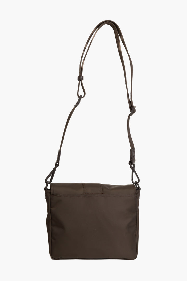 Fendi Brown Bag with Adjustable Strap and Iconic Logo Detail - Made in Italy