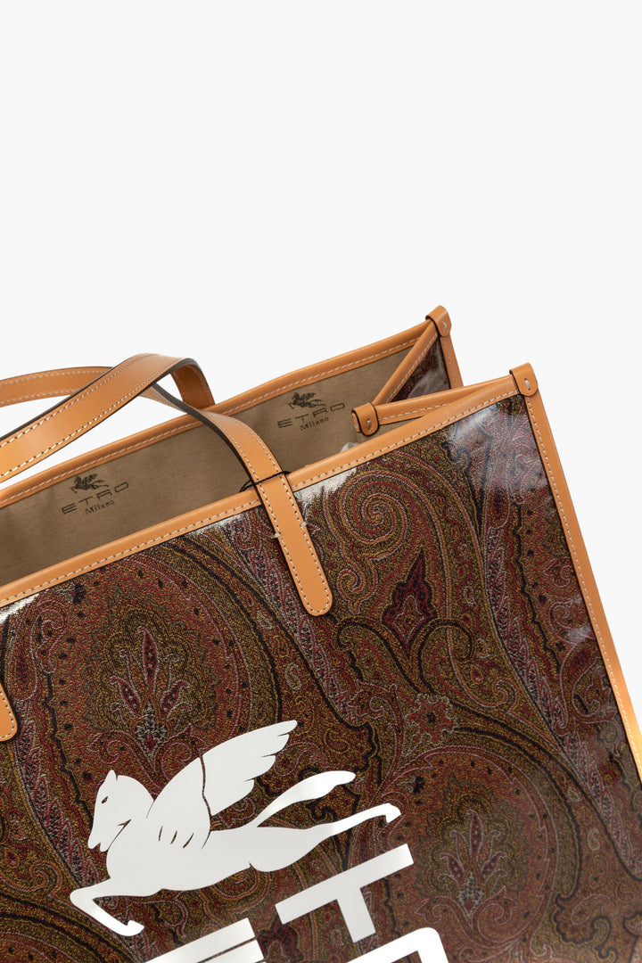 Etro MultiColour Bag with Signature Paisley Design