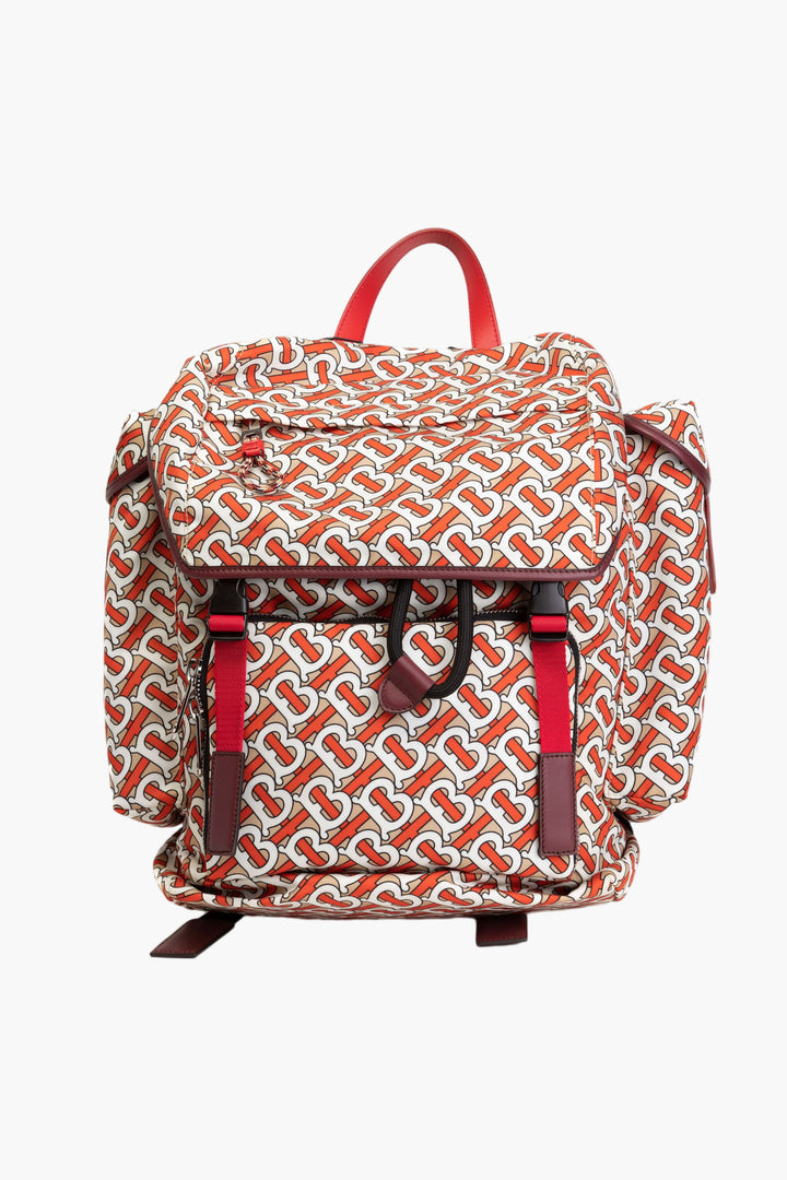 Borse Burberry - Iconico design monogramma TB in rosso-multicolore