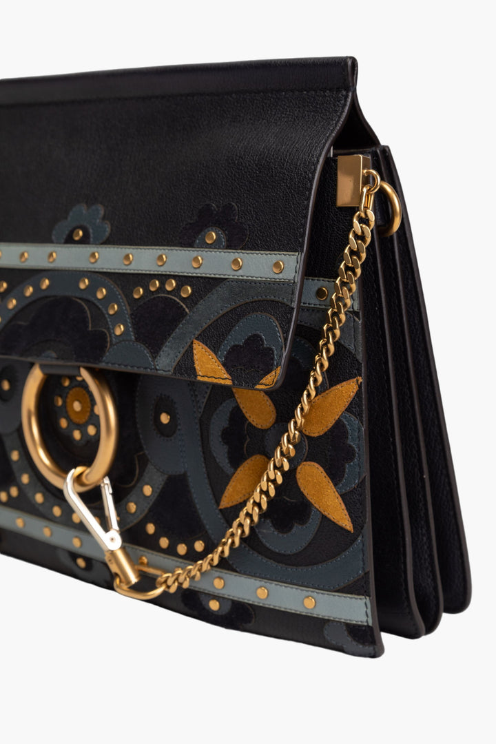 Chloè Faye Bag with Leather Details