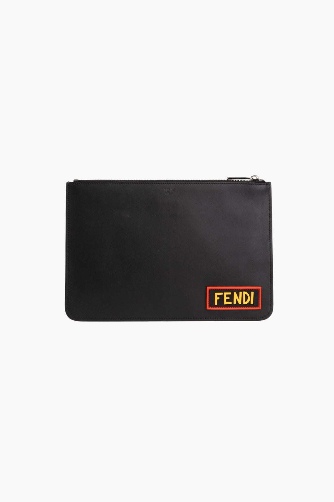 Fendi Love Clutch - Borsa firmata nera e multicolore