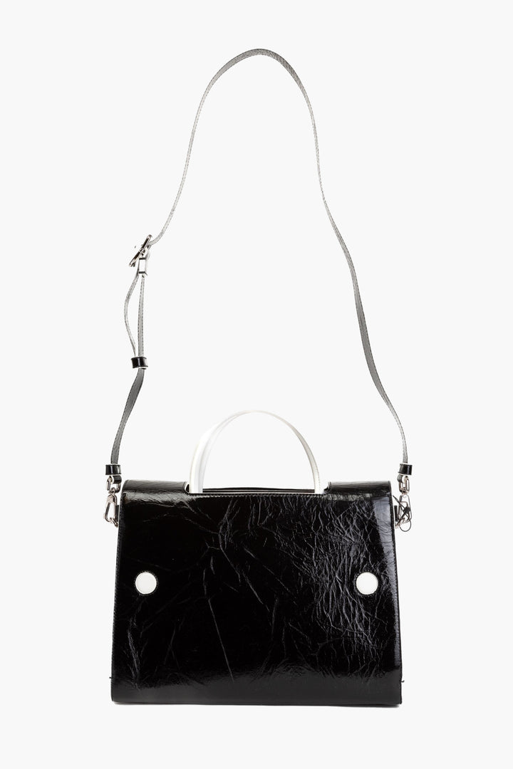 Dior Black Bag - Elegant Italian-Made Accessory with Signature Emblem