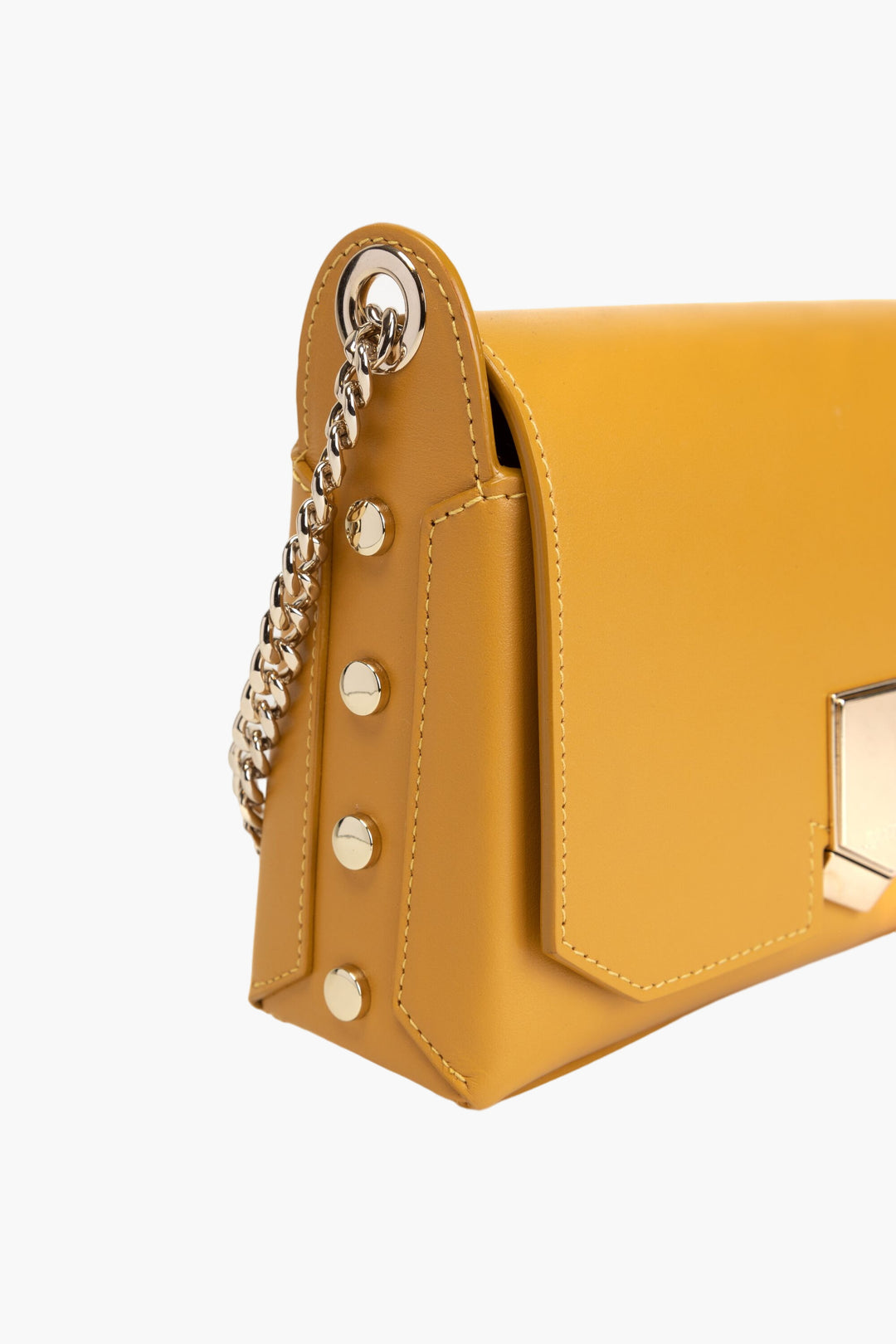 Jimmy Choo Lockett Crossbody Bag in Yellow