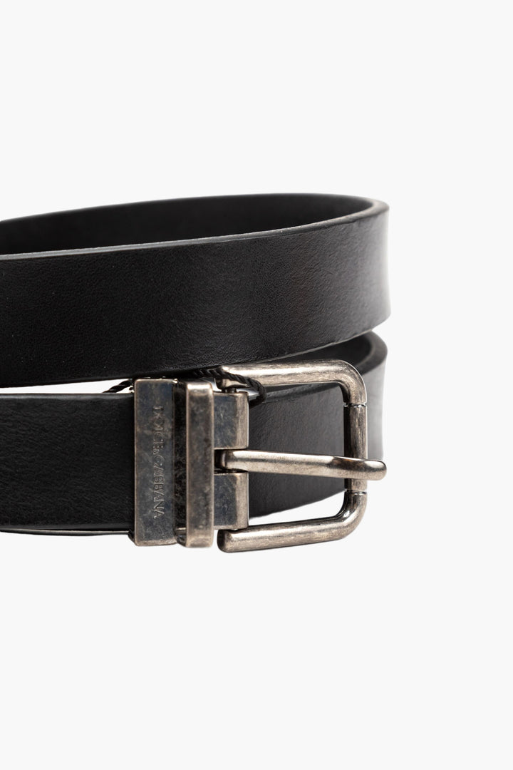 Dolce & Gabbana Premium Leather Black Belt