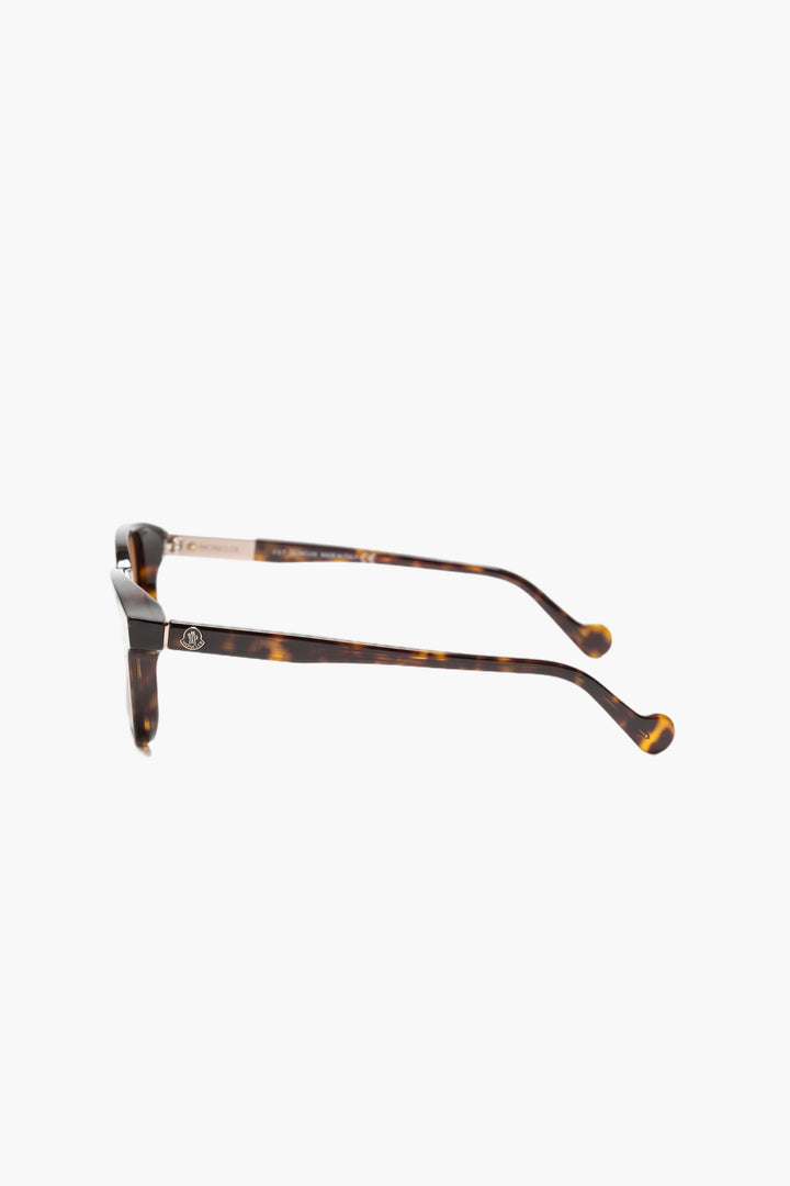 Moncler Tortoiseshell Frame Sunglasses with UV Protection